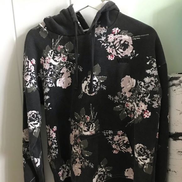 Cool Vans Floral Hoodie - Picture 2 of 3